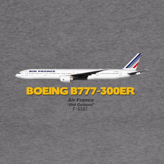 Boeing B777-300ER - Air France "Old Colours" by TheArtofFlying